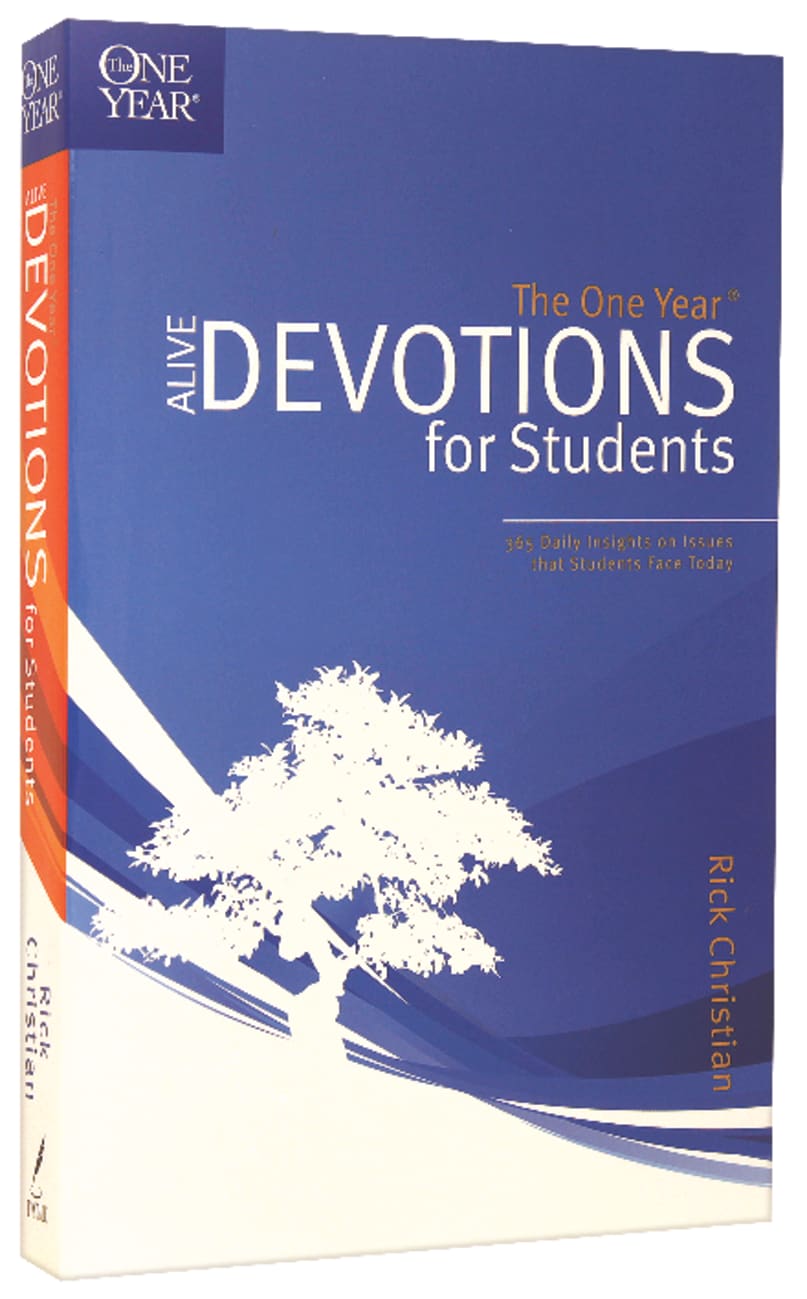 The One Year Alive Devotions For Students (One Year Series) Paperback