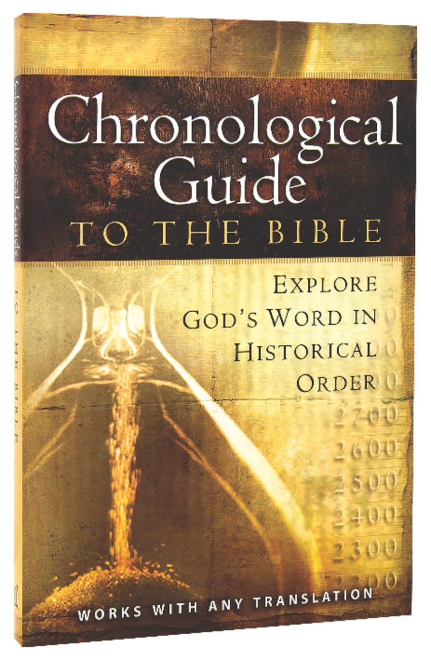 Chronological Guide to the Bible Paperback