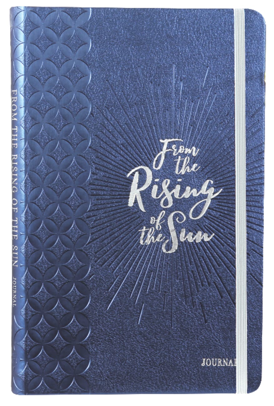Journal: From the Rising of the Sun Blue/White Imitation Leather