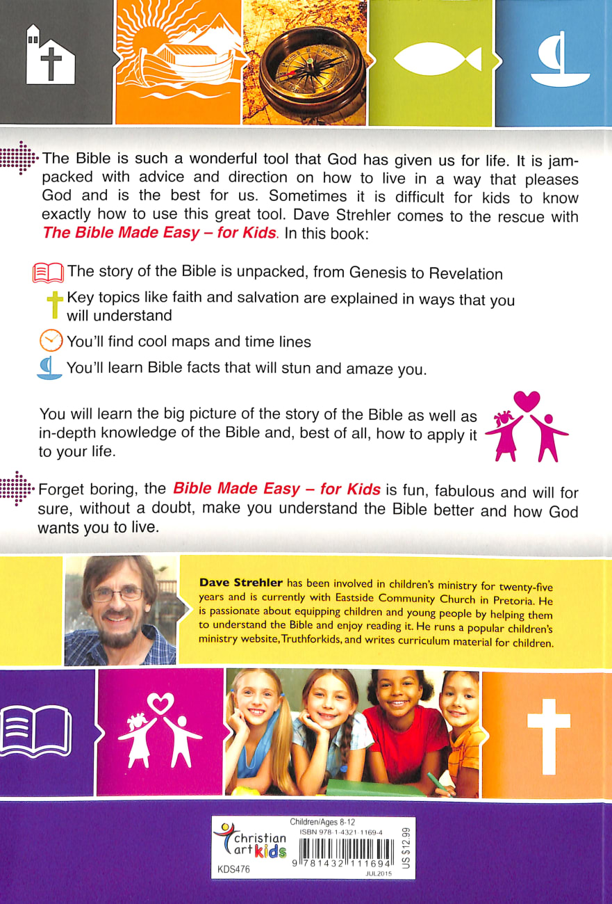 The Bible Made Easy For Kids by Dave Strehler Koorong