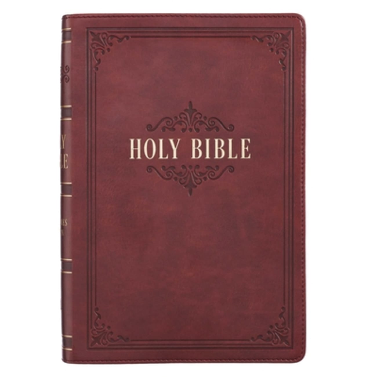 KJV Giant Print Bible Indexed Burgundy (Red Letter Edition) Imitation Leather