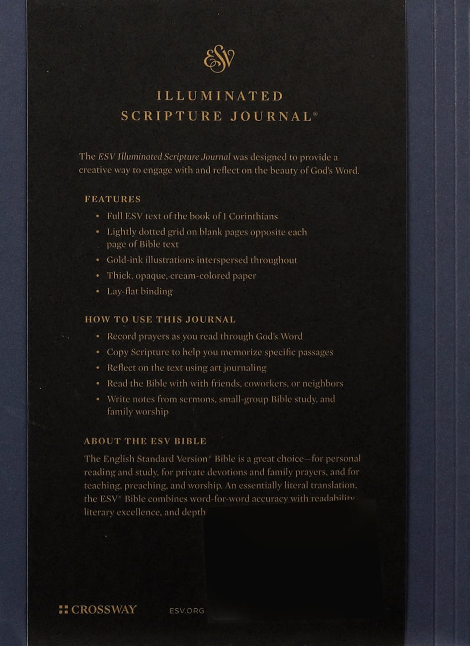 ESV Illuminated Scripture Journal 1 Corinthians (Black Letter Edition) Paperback