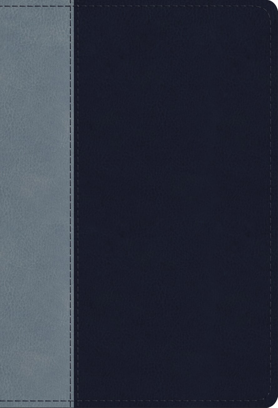 ESV Student Study Bible Navy/Slate Timeless Design (Black Letter Edition) Imitation Leather