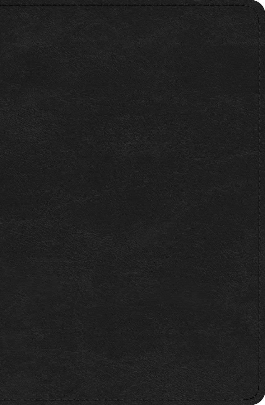ESV Verse-By-Verse Reference Bible Black (Black Letter Edition) Imitation Leather