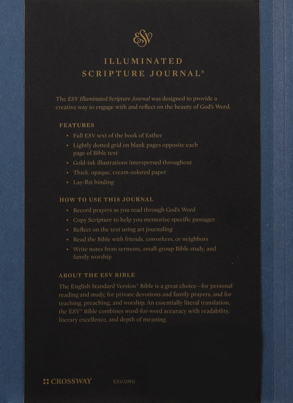 ESV Illuminated Scripture Journal Esther (Black Letter Edition) Paperback