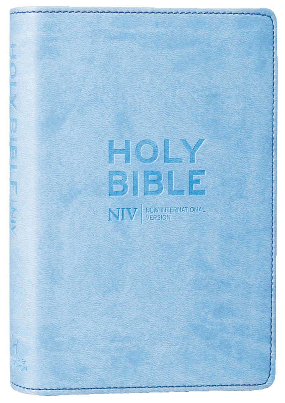 NIV Pocket Pastel Blue Soft-Tone Bible | Koorong