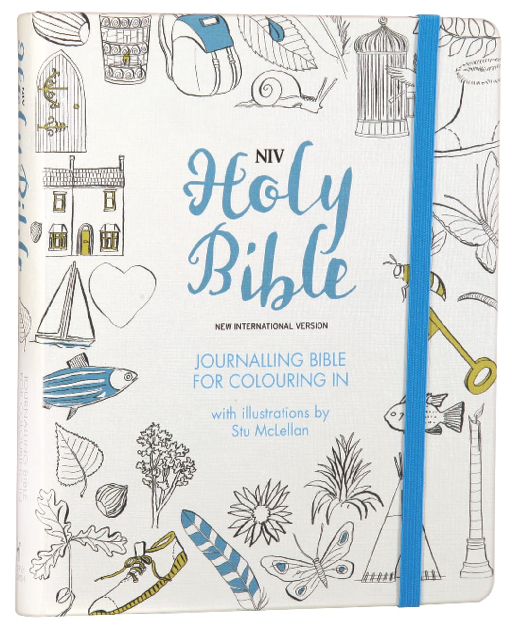 NIV Journalling Bible For Colouring in Hardback