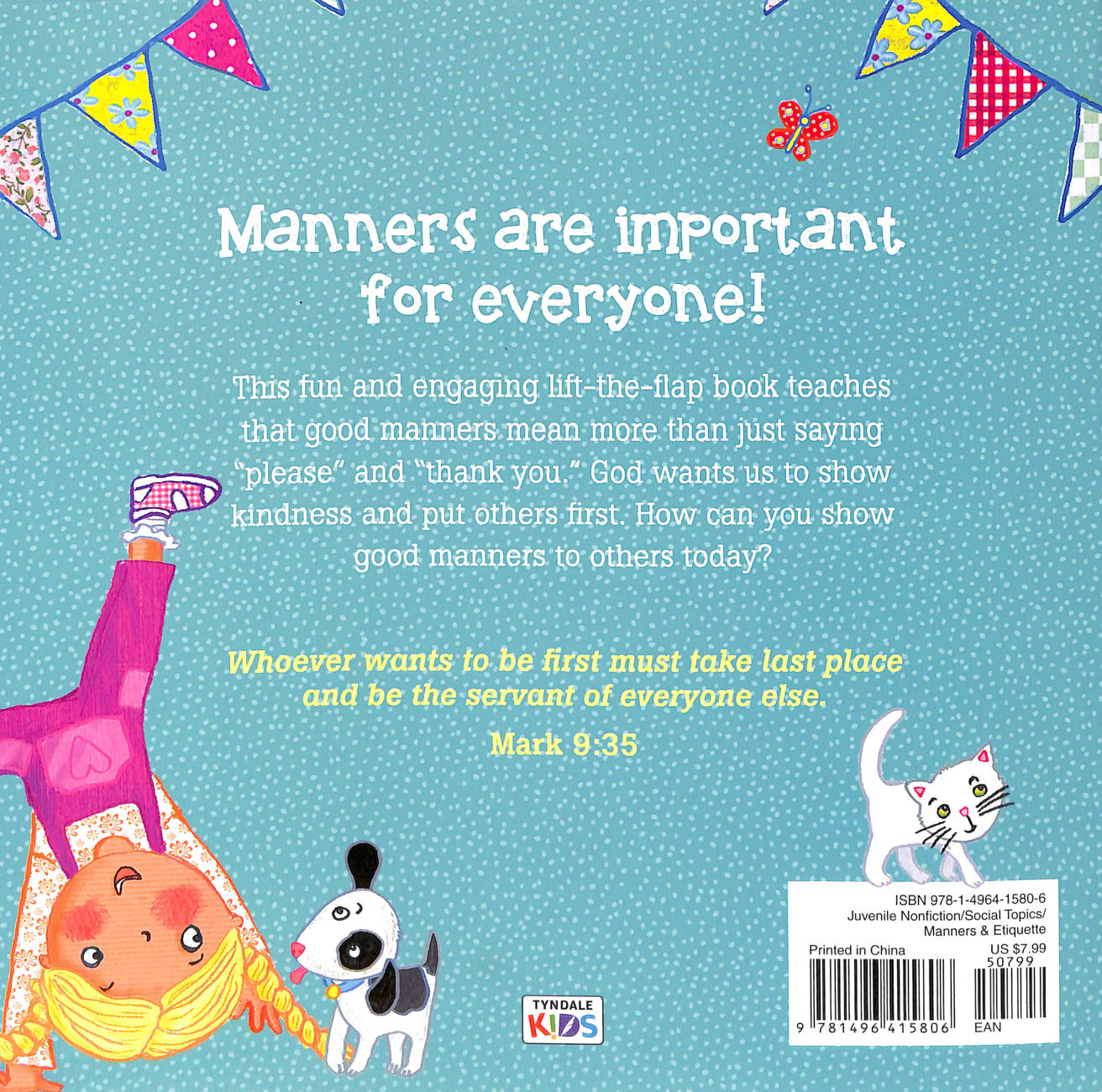 Lift-The-Flap: I Can Be Kind - My First Manners Book Paperback