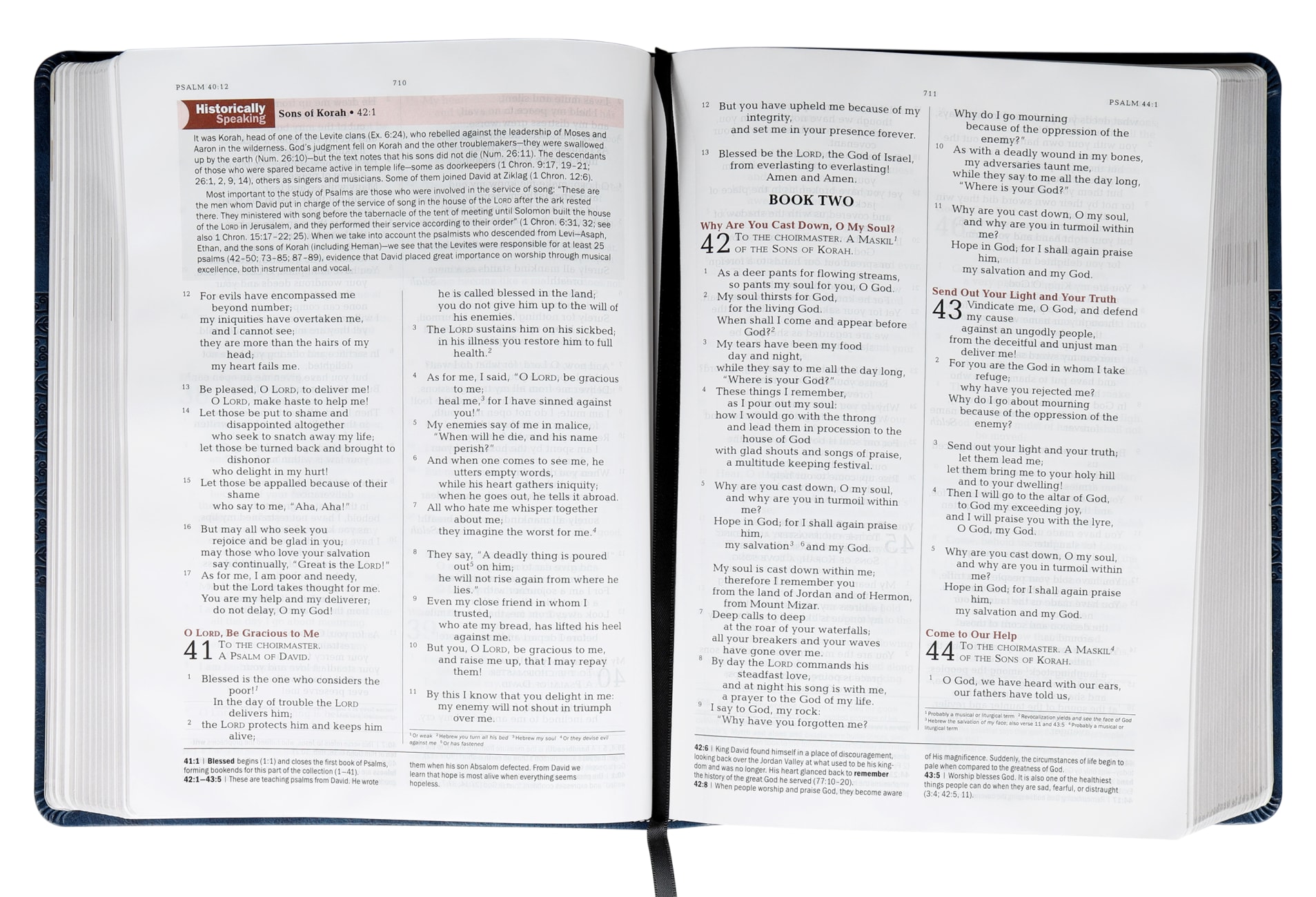 Esv Jeremiah Study Bible Navy Limited Edition By David Jeremiah Koorong