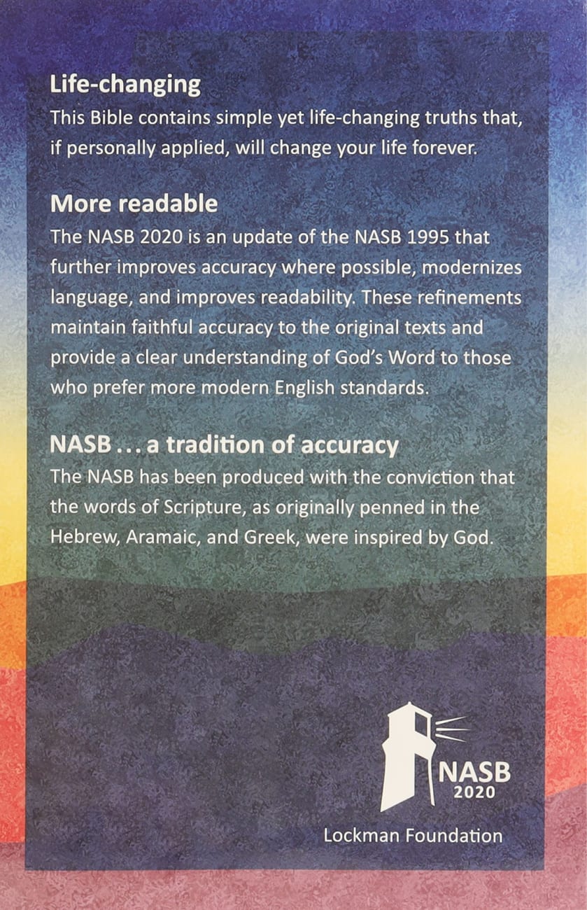 NASB 2020 Outreach Bible Paperback