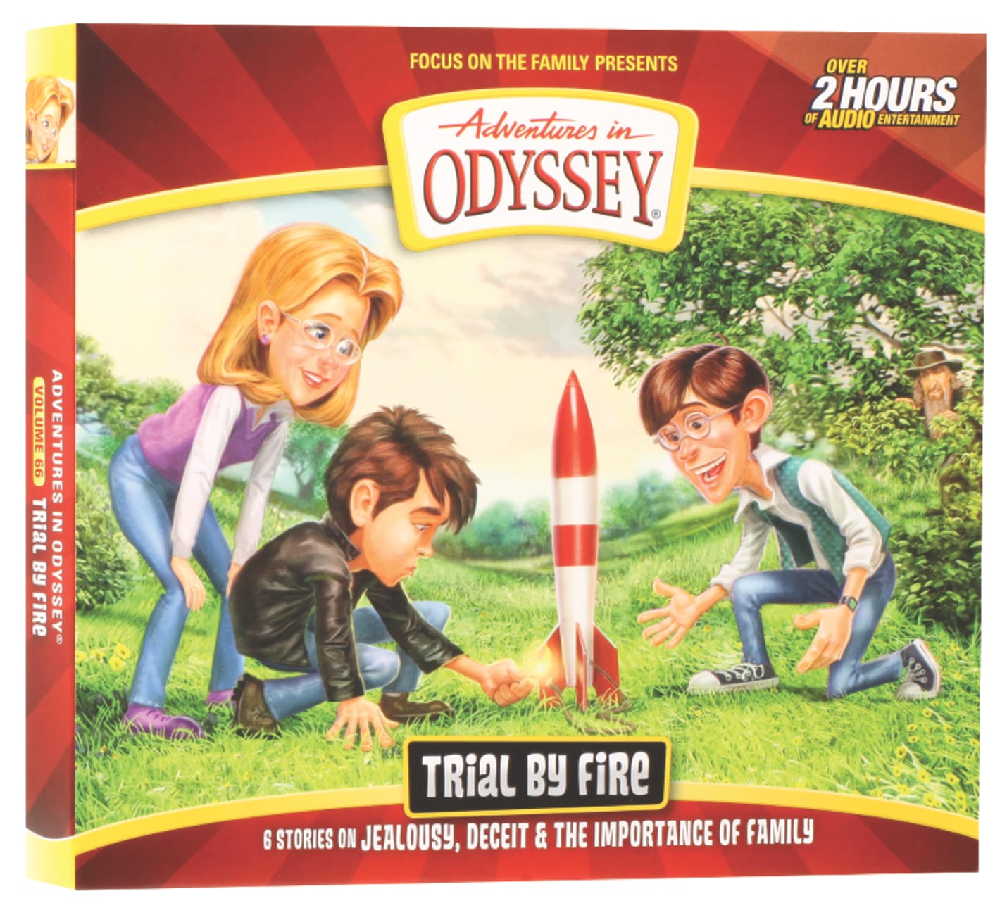 Trial By Fire (Over 2 Hours) (#66 in Adventures In Odyssey Audio Series) Compact Disc