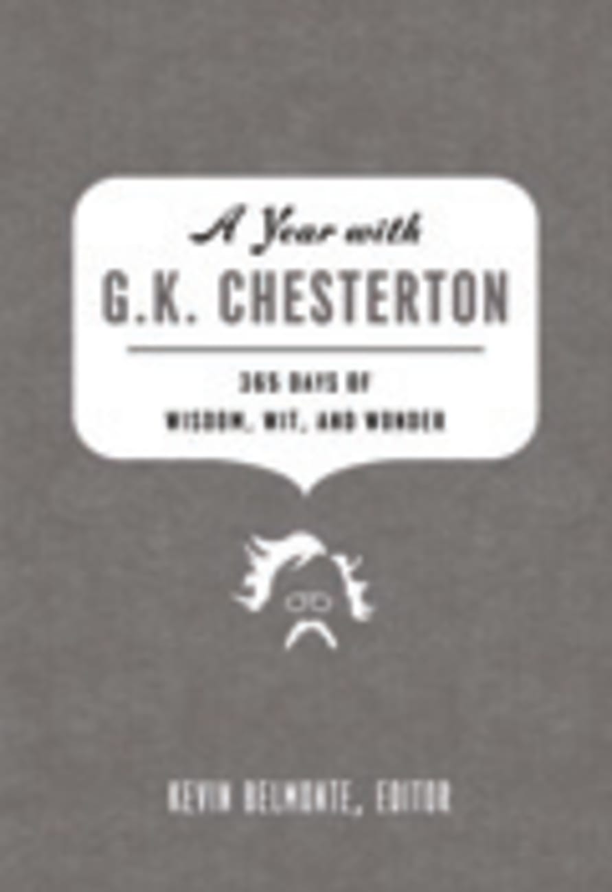 A Year With G.K. Chesterton Paperback