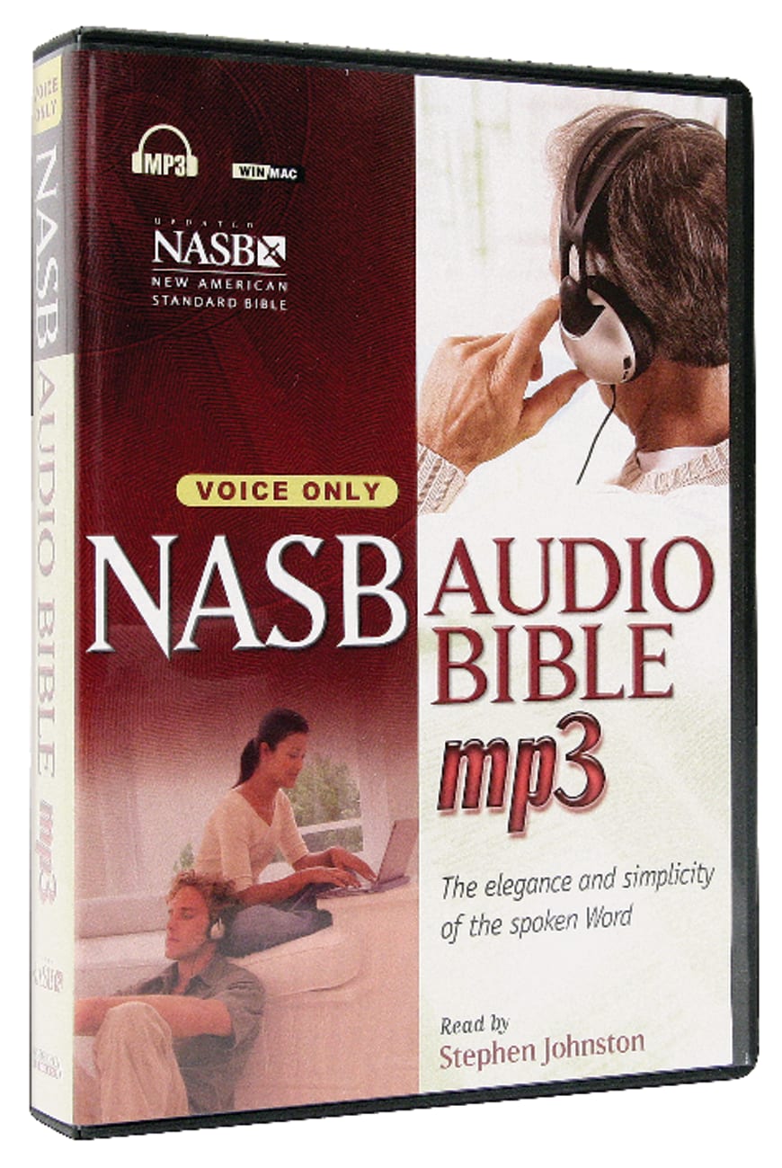 NASB Audio Bible MP3 Voice Only Compact Disc