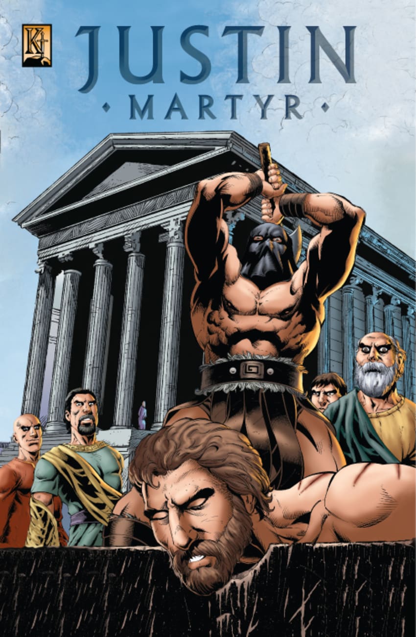 Justin Martyr: A Famous Apologist Martyred in Rome in Ad 165 (Kingstone Faith Comics Series) Paperback