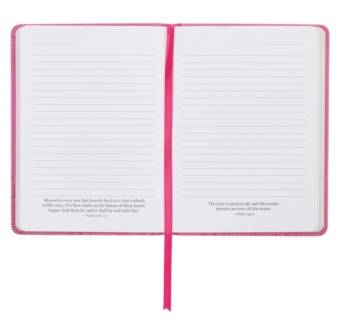 Journal: With God All Things Pink (Matthew 19:26) Imitation Leather