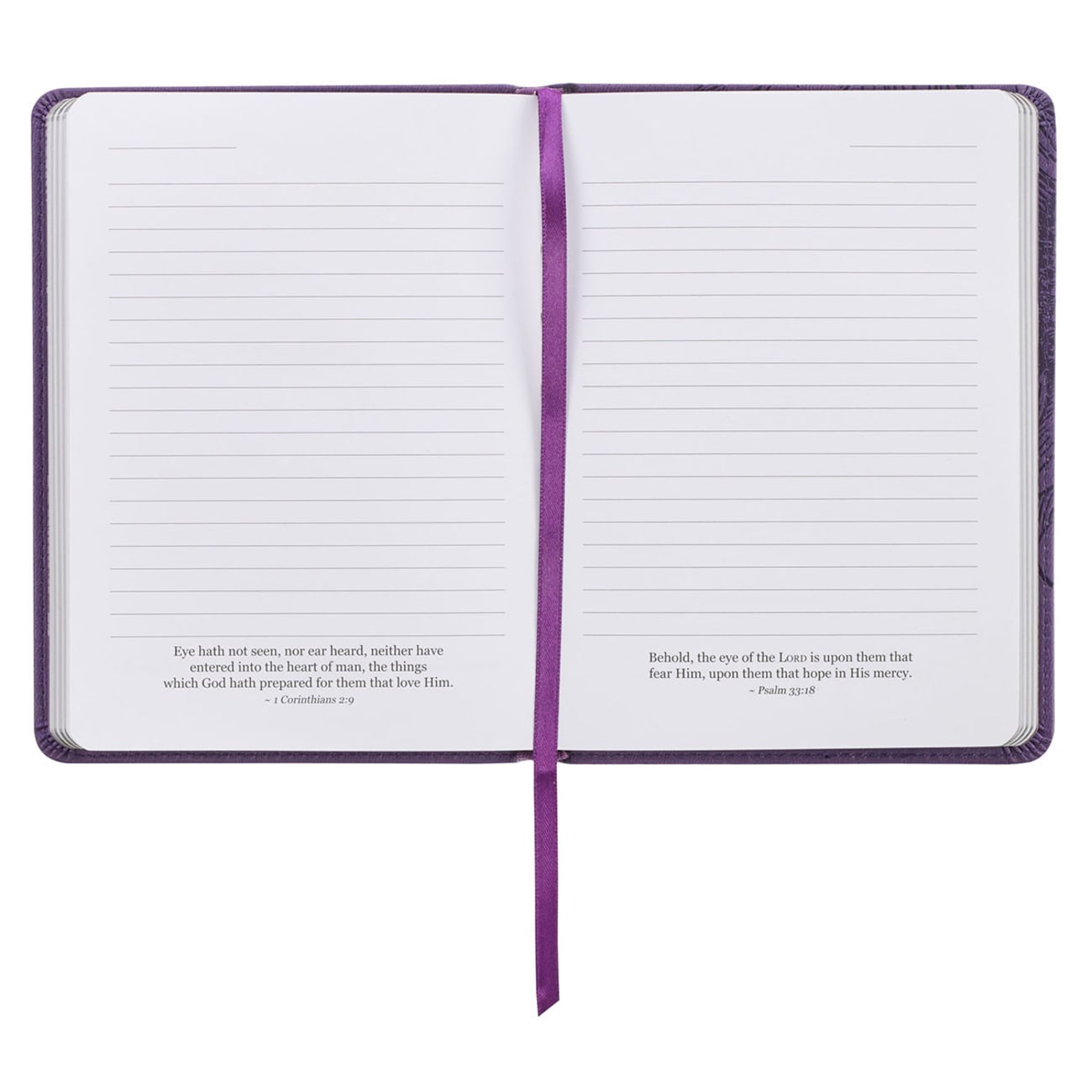 Journal: She is Clothed Purple (Proverbs 31:25) Imitation Leather