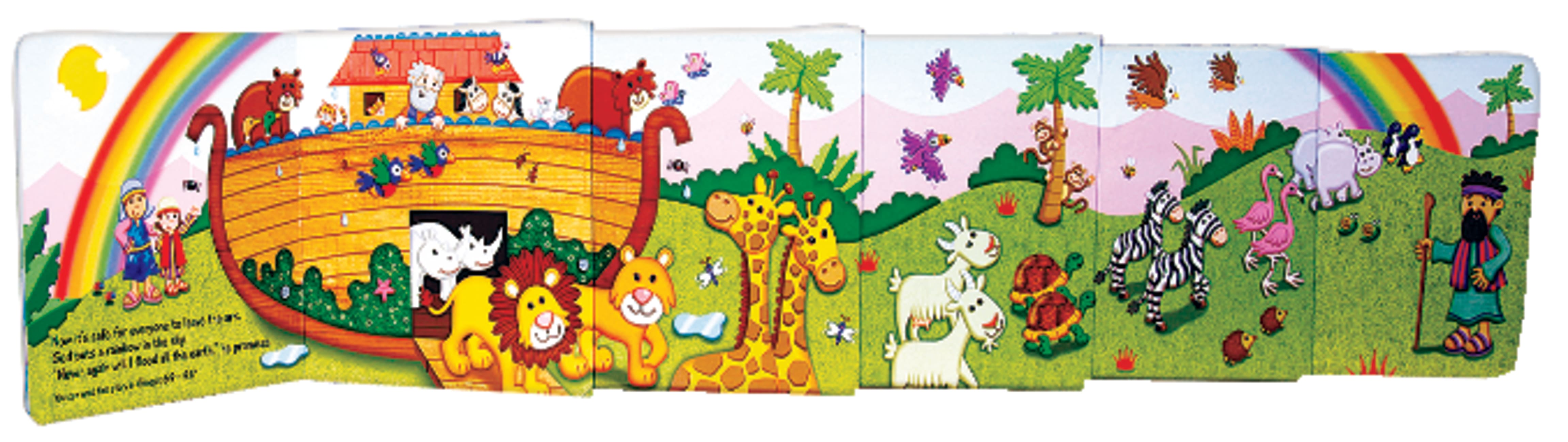 Pull Out Noah and the Animals Board Book