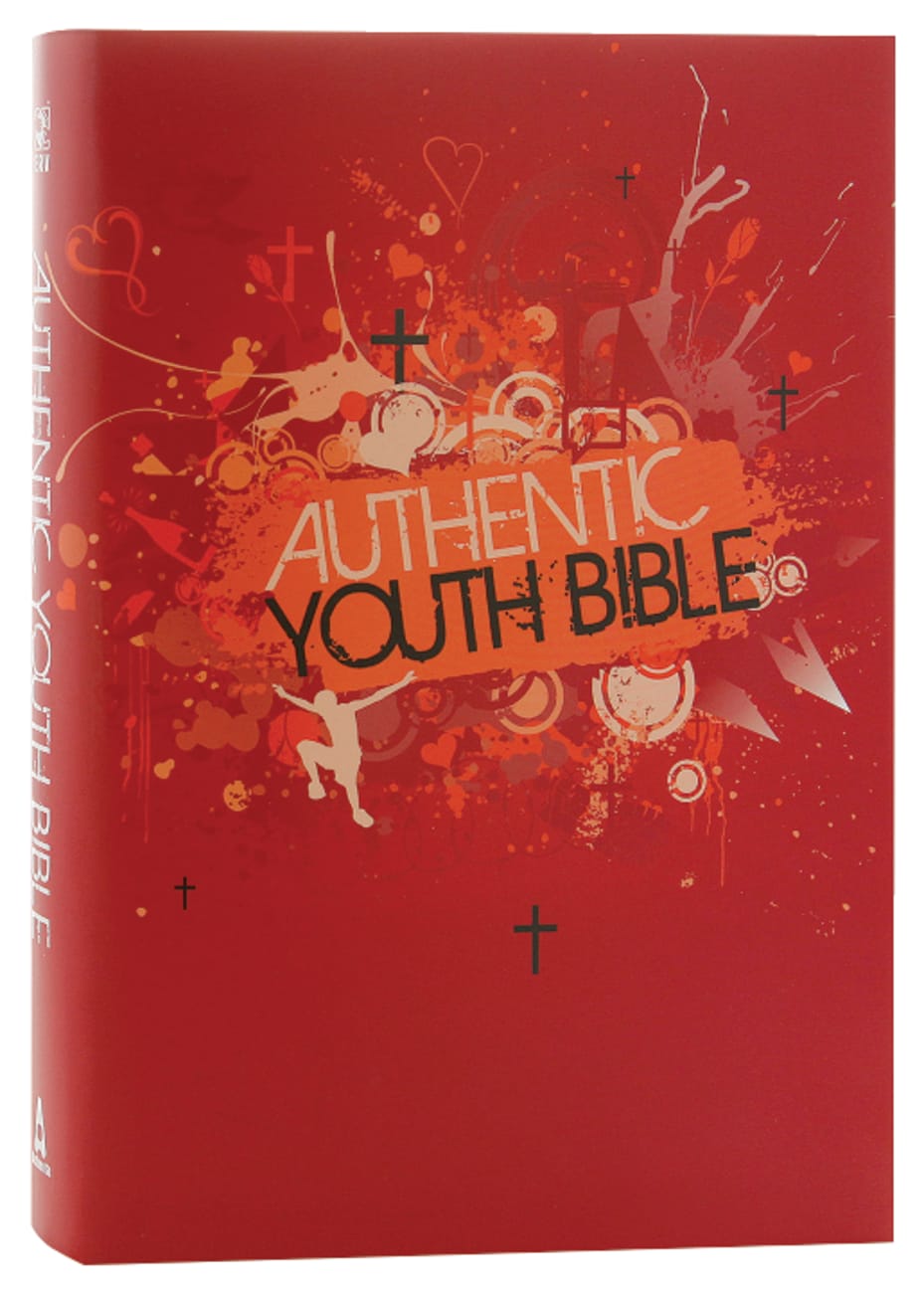 ERV Authentic Youth Bible Red Hardback