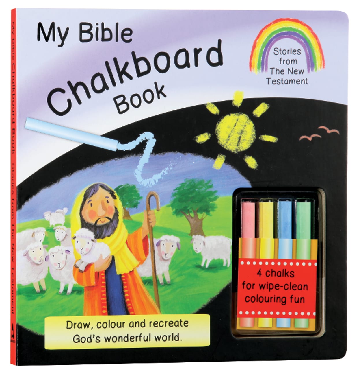 My Bible Chalkboard Book: Stories From the New Testament (Incl. Chalk) Board Book