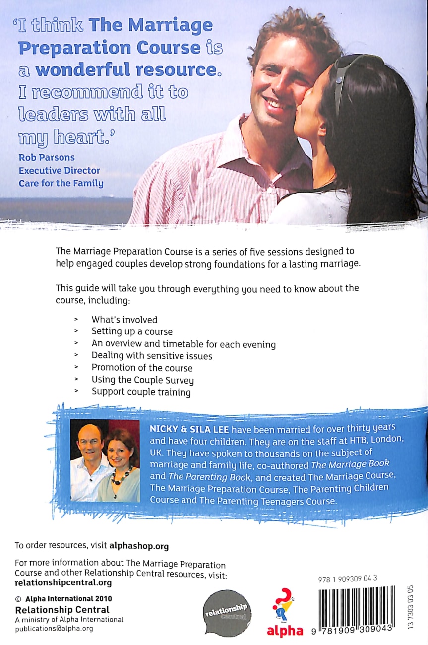 The Leaders' and Support Couples' Guide (Marriage Preparation Course) Paperback
