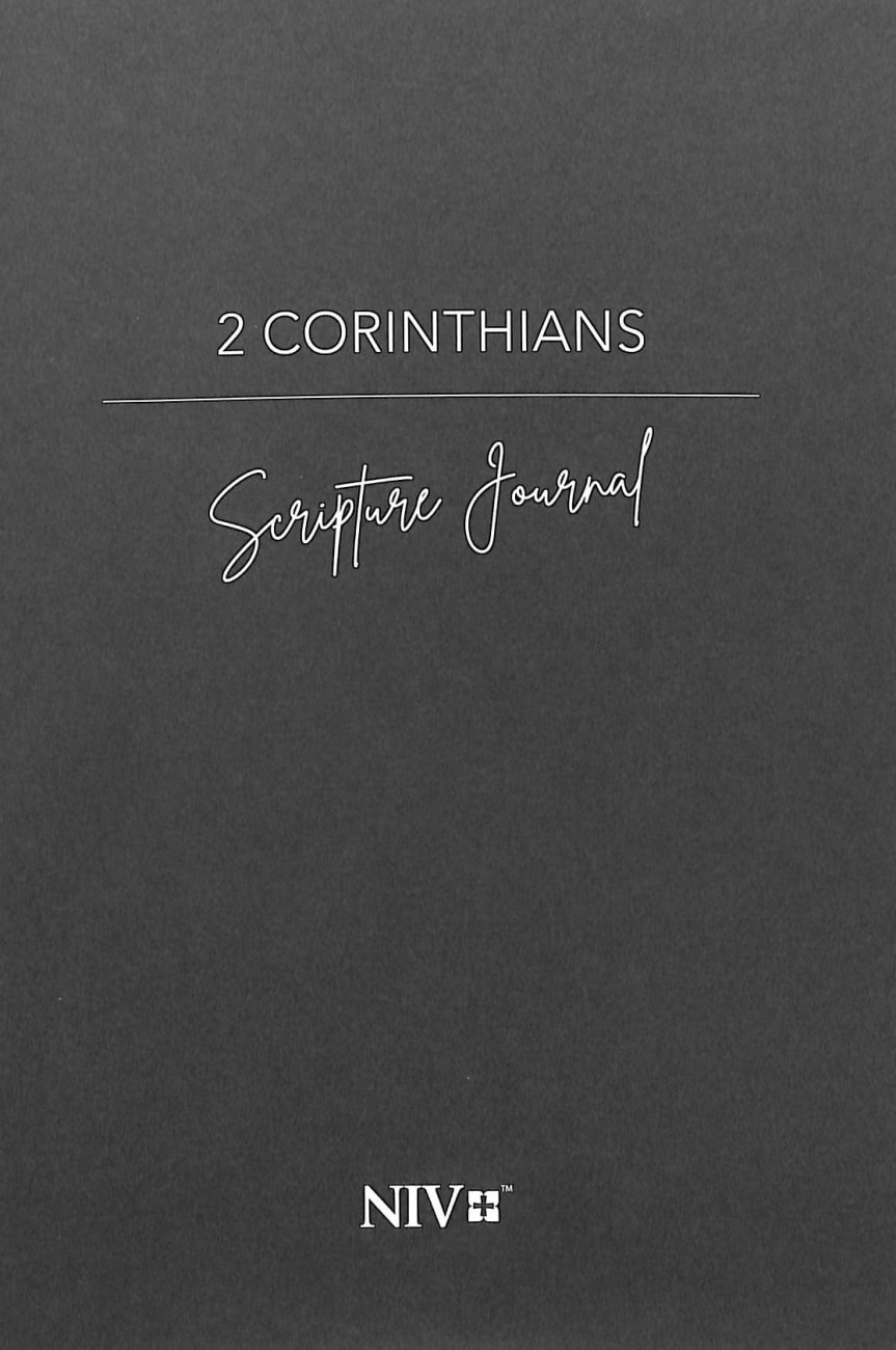 NIV Scripture Journal: 2 Corinthians Paperback