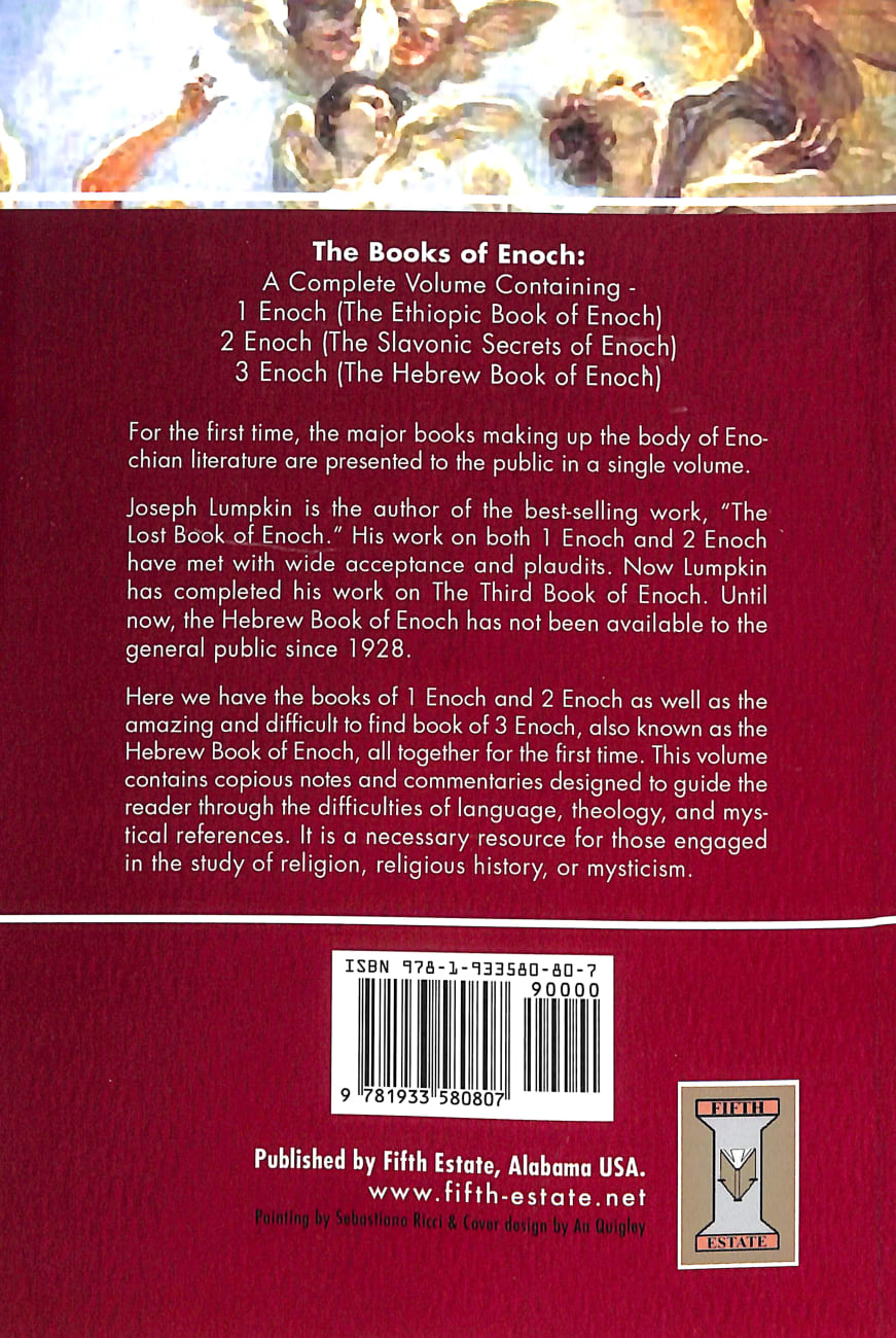 The Books Of Enoch (3-in-1) By Joseph B Lumpkin | Koorong