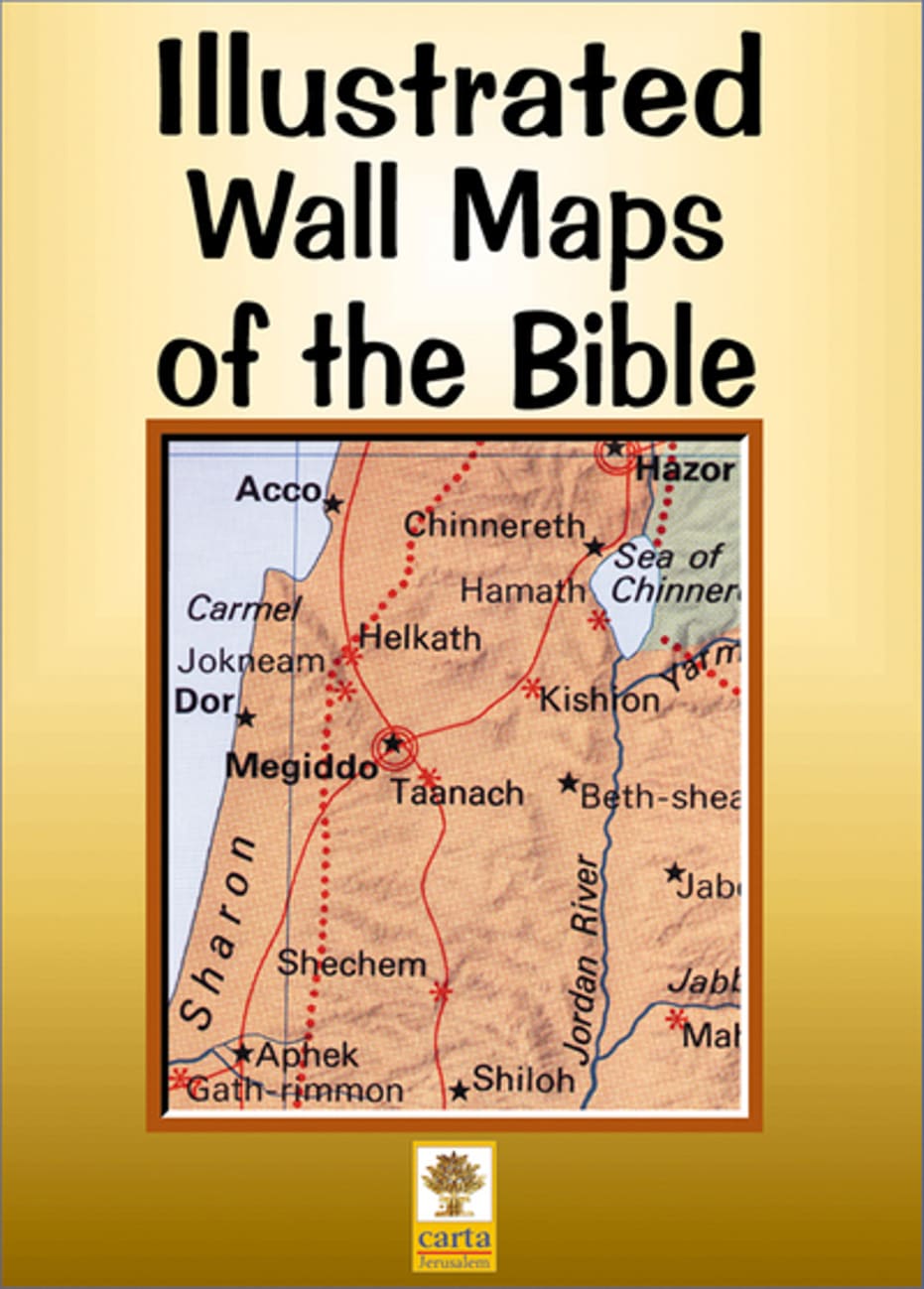 Illustrated Wall Maps of the Bible Posters