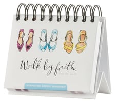 Daybrighteners: Walk By Faith (Padded Cover) Spiral