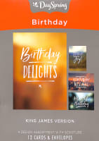 Boxed Cards Birthday: Simply Stated, KJV Scripture Text Box