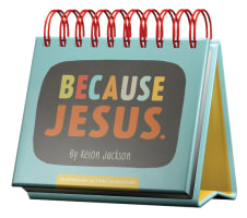 Daybrighteners: Because Jesus... (Padded Cover) Spiral