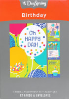 Boxed Cards Birthday: Icon Art (The Message) Box