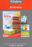 Boxed Cards Birthday: Bright Birthday Box