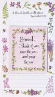 Memo Pad and Magnet Set: A Friend Loveth Stationery