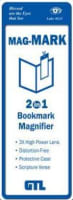 Bookmark: Mag-Mark 2 in 1 Bookmark Magnifier Stationery