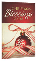 Christmas Blessings to You (Pack Of 25) Booklet