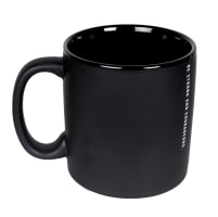 Ceramic Mug: Strength, Black (Joshua 1:9) Simply Scripture (473 Ml) Homeware