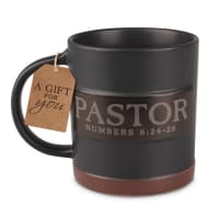 Ceramic Mug: Pastor Blessings, Rustic (Numbers 6:24-26) (473 Ml) Homeware
