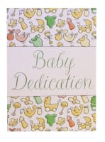 Certificate: Baby Dedication Folded Stationery
