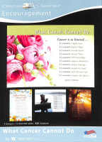 Boxed Cards: Encouragement - What Cancer Cannot Do (4 Designs, 12 Assorted Cards, Kjv) Box