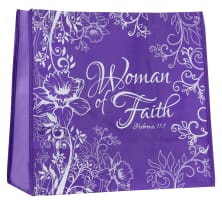 Eco Totes: Women of Faith (Purple With Lavender Sides)