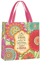 Bible Study Tote Bag: Joyful Flower