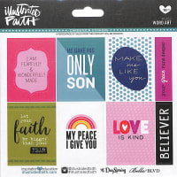 Word Art (Illustrated Faith Sticker Icon Series) Stickers