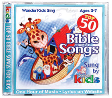 Top 50 Bible Songs For Kids Compact Disc