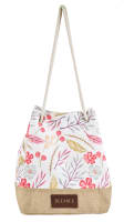 Poly-Canvas Tote Bag With Cotton Handles: Blessed, 2 Sided Printing