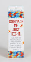 God Made Me Just Right (10 Pack) (Bible Basics Bookmark Series) Stationery