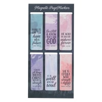 Bookmark Magnetic- set of 6: Scenic Stationery