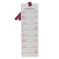 Premium Bookmark With Ribbon: Amazing Grace Stationery