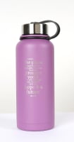 Stainless Steel Water Bottle: The Plans (Jer 29:11) Purple (946ml) Homeware