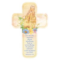 Bookmark Cross-Shaped: God Answers Prayer Stationery