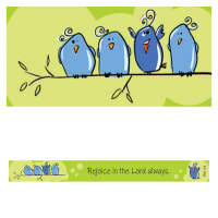Magnet Strip: Rejoice in the Lord Always (Phil 4:4)